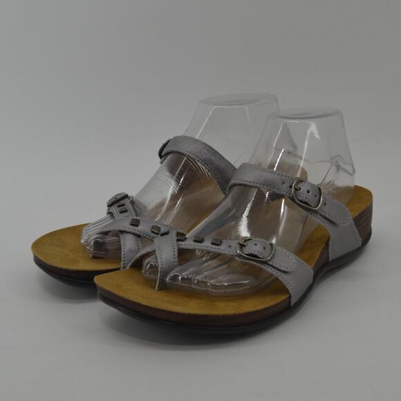 SAS Jett Toe Loop Slide Women's Sandals USA Size 9.5M Gray - Picture 14 of 14